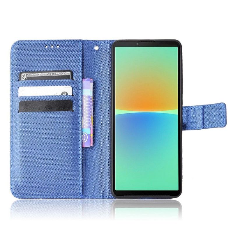 Flipové Pouzdro Na Sony Xperia 10 IV Kožené Pouzdro Držák Karty Lucinda Flap