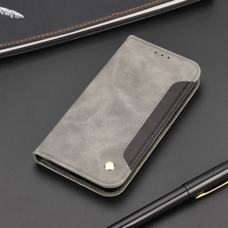Flipové Pouzdro Na Sony Xperia 10 IV Kožené Pouzdro Obchodní Folio Z Umělé Kůže