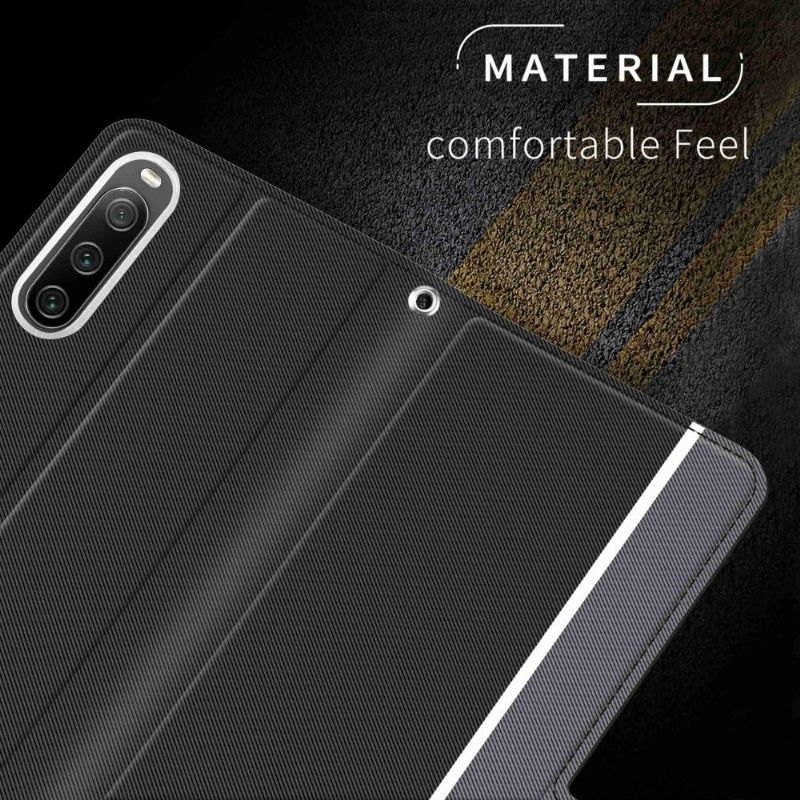 Flipové Pouzdro Na Sony Xperia 10 IV Kůže Ve Stylu Victoria