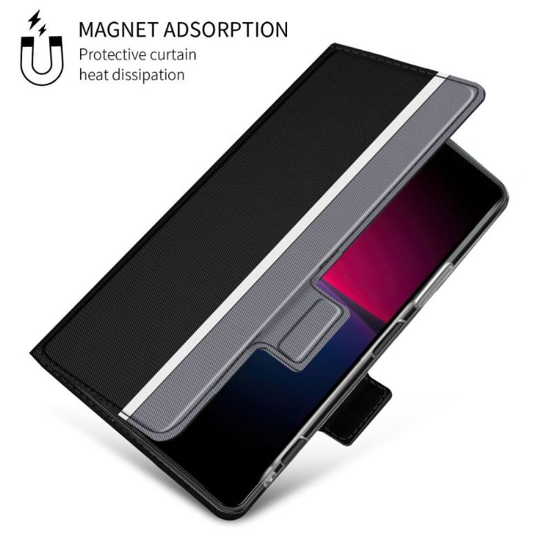 Flipové Pouzdro Na Sony Xperia 10 IV Kůže Ve Stylu Victoria