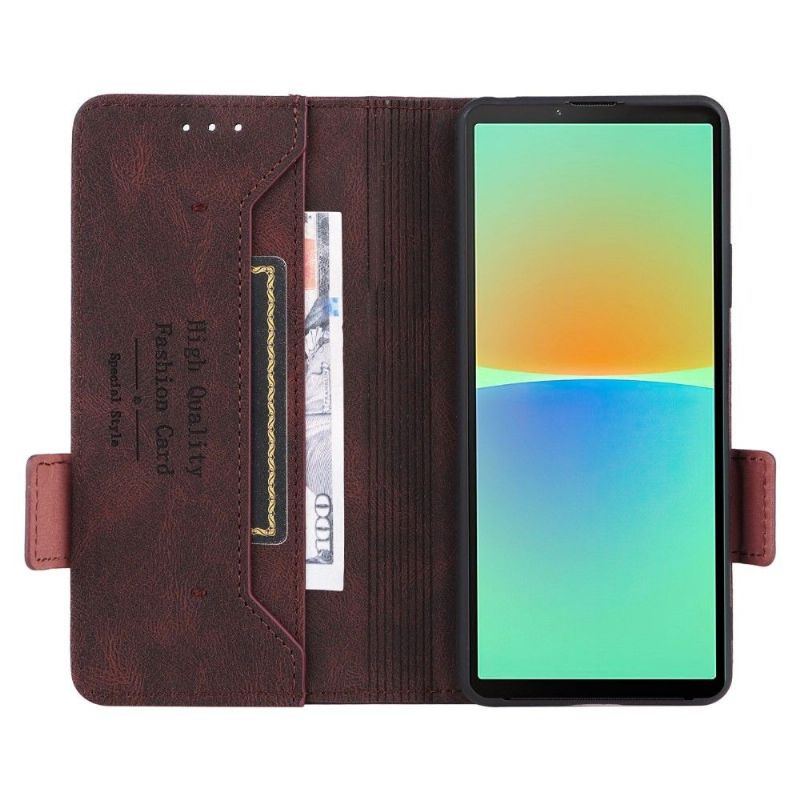 Flipové Pouzdro Na Sony Xperia 10 IV Liliane V Retro Stylu