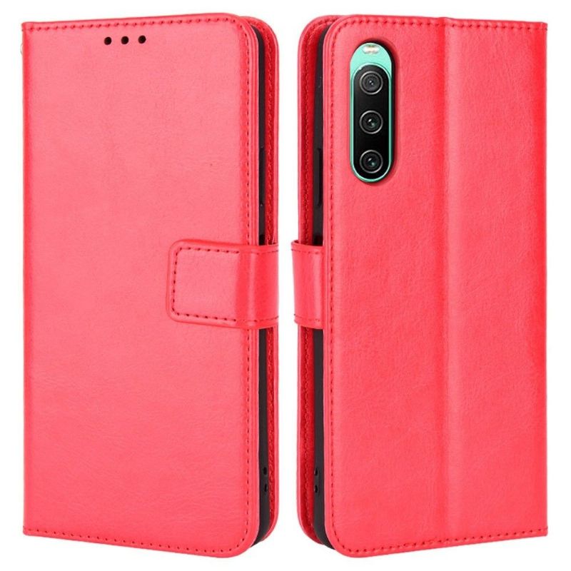 Flipové Pouzdro Na Sony Xperia 10 IV Převrácení Peněženky