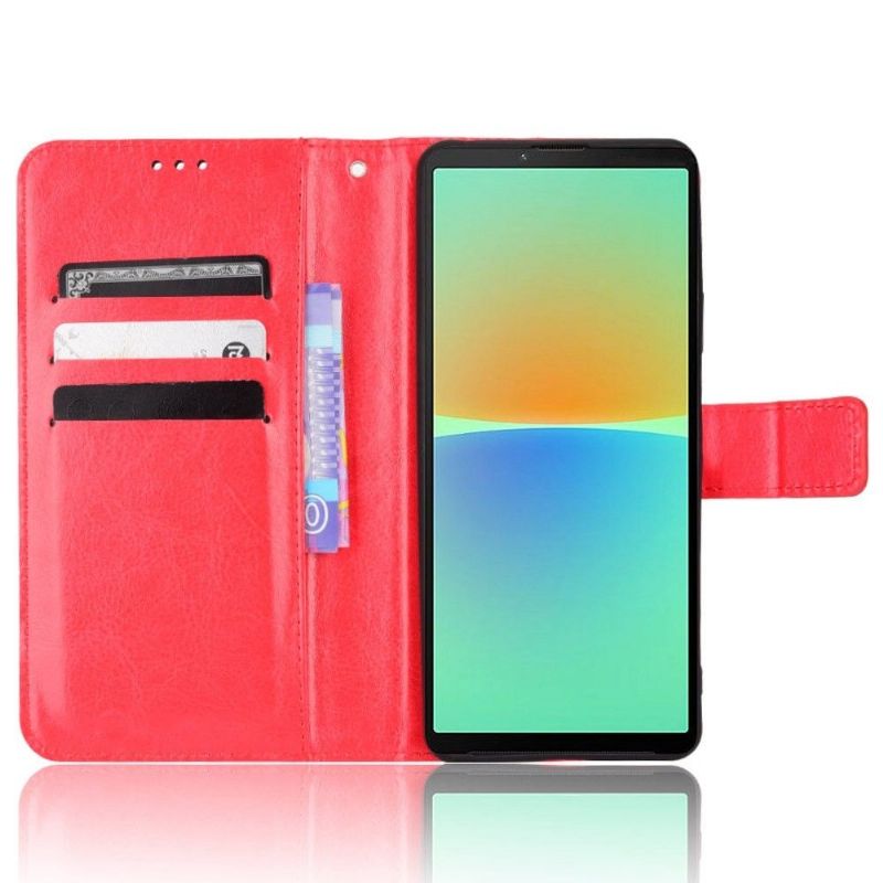 Flipové Pouzdro Na Sony Xperia 10 IV Převrácení Peněženky