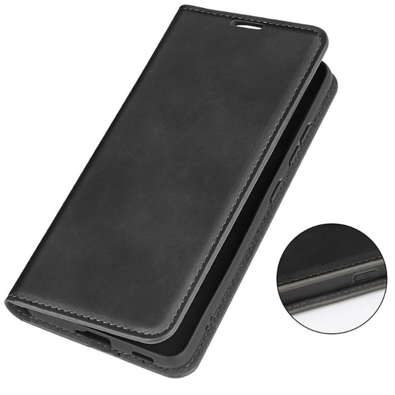 Kožené Pouzdro Folio Na Sony Xperia 10 IV Funkce Stojanu Z Umělé Kůže
