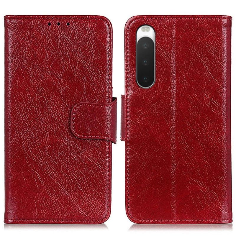 Kožené Pouzdro Na Sony Xperia 10 IV Styl Staré Kůže