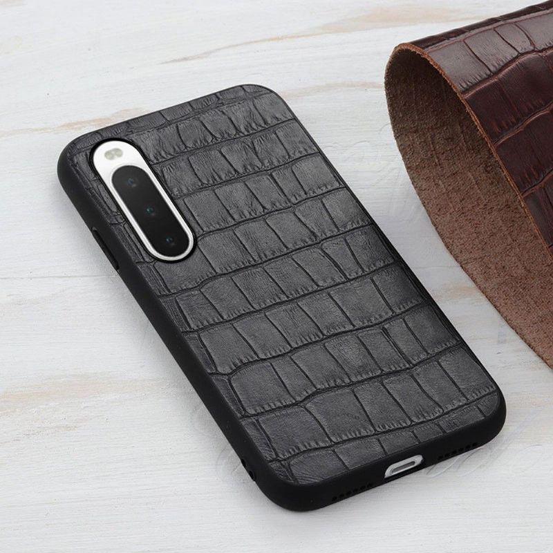 Kryt Na Sony Xperia 10 IV Elegantní Vzhled Croco Skin