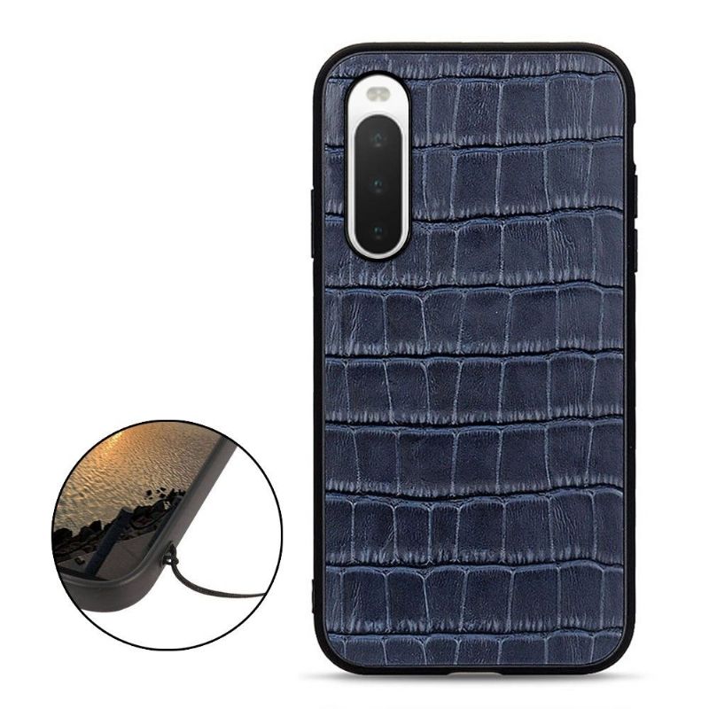 Kryt Na Sony Xperia 10 IV Elegantní Vzhled Croco Skin