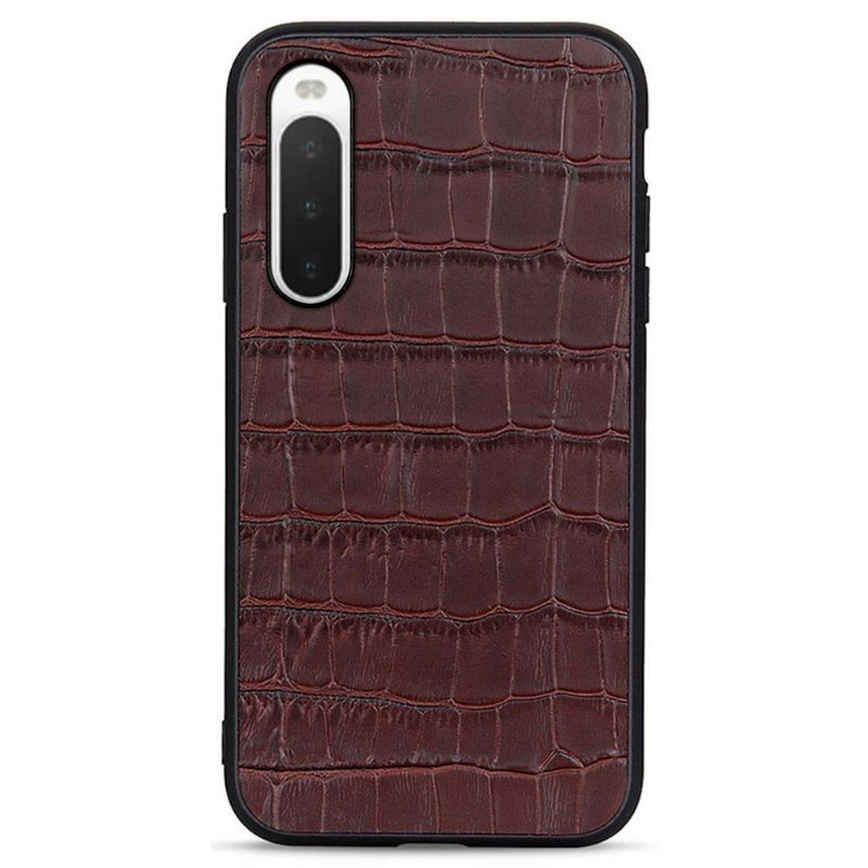 Kryt Na Sony Xperia 10 IV Elegantní Vzhled Croco Skin