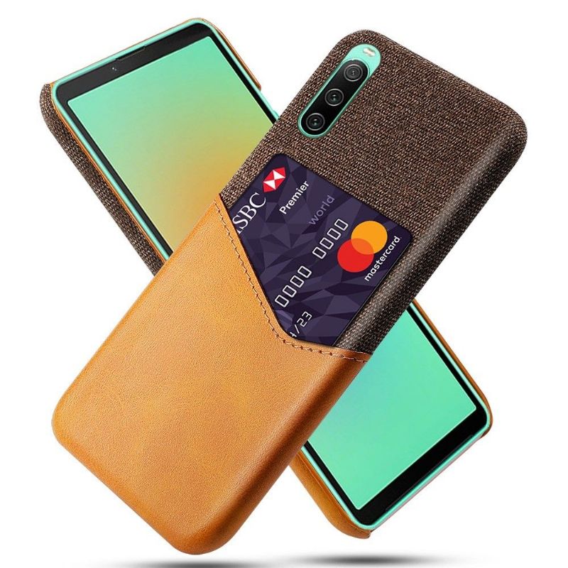 Kryt Na Sony Xperia 10 IV Kožený Efekt Olympus