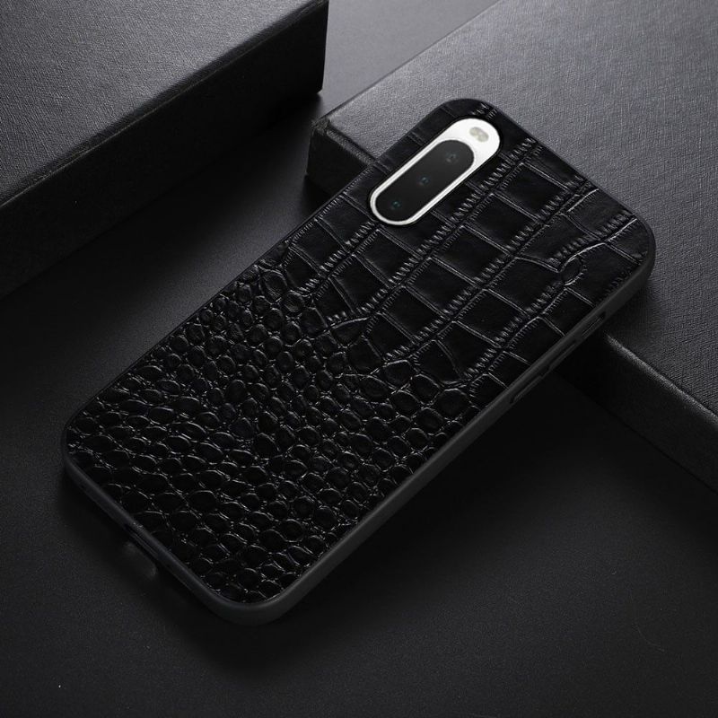 Kryt Na Sony Xperia 10 IV Kůže S Efektem Colette Croc