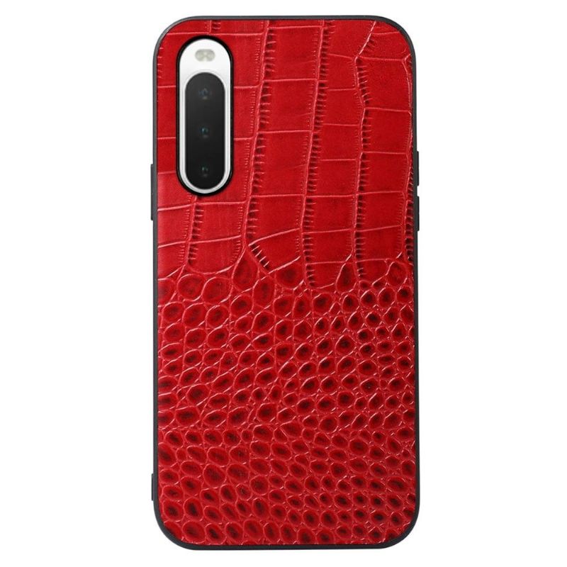 Kryt Na Sony Xperia 10 IV Kůže S Efektem Colette Croc
