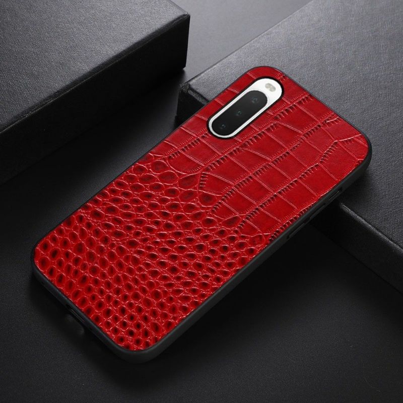 Kryt Na Sony Xperia 10 IV Kůže S Efektem Colette Croc