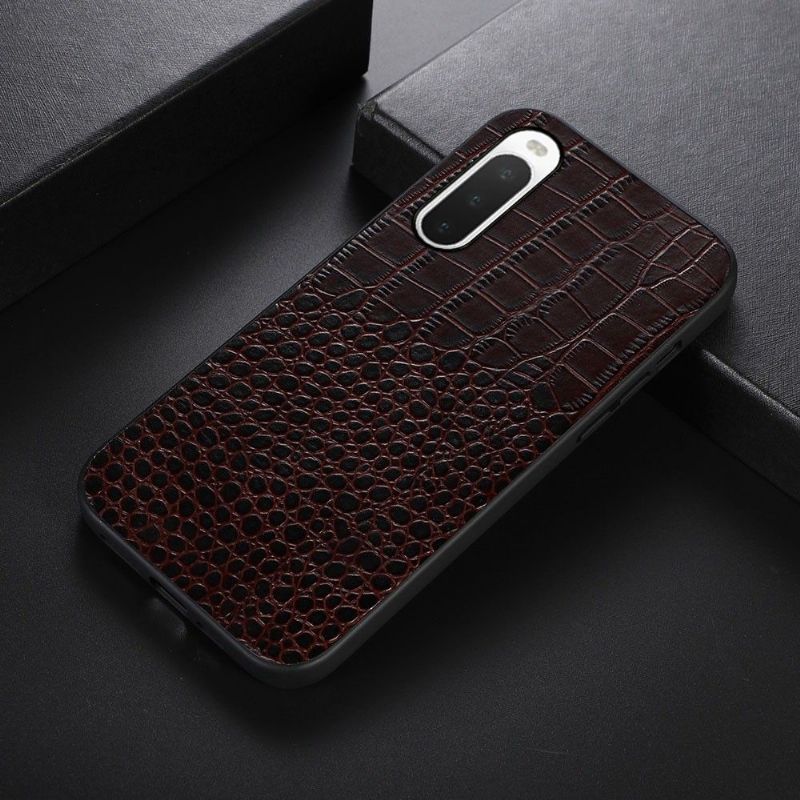 Kryt Na Sony Xperia 10 IV Kůže S Efektem Colette Croc