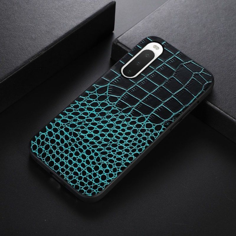 Kryt Na Sony Xperia 10 IV Kůže S Efektem Colette Croc