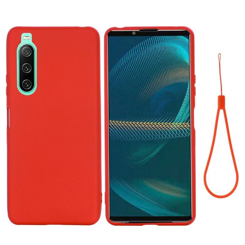 Kryt Na Sony Xperia 10 IV Puro Silikonová Kapalina