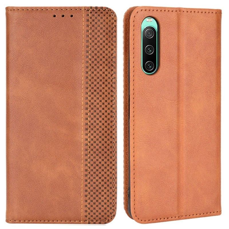 Pouzdra Na Sony Xperia 10 IV Kožený Styl Cirénius
