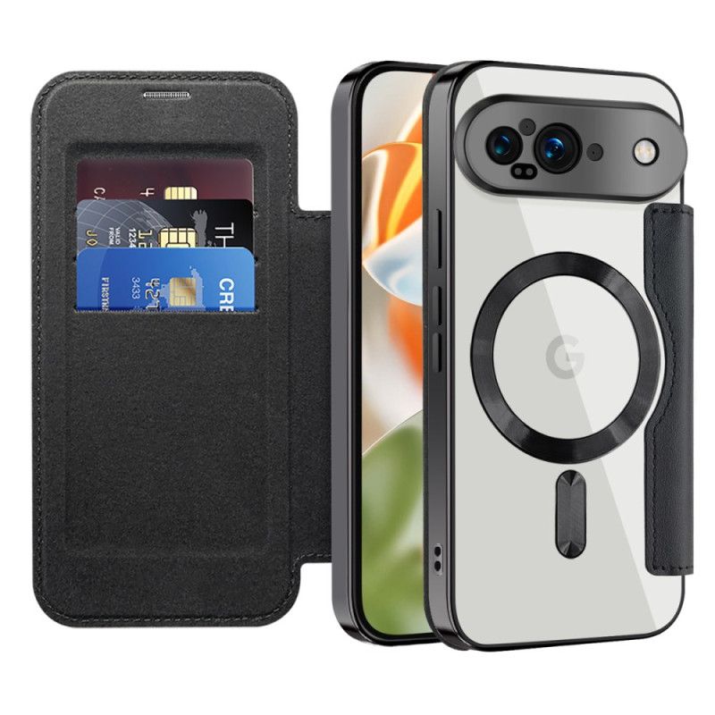 Kožené Pouzdro Folio Google Pixel 9 Pro Blokování Rfid Kompatibilní S Magsafe