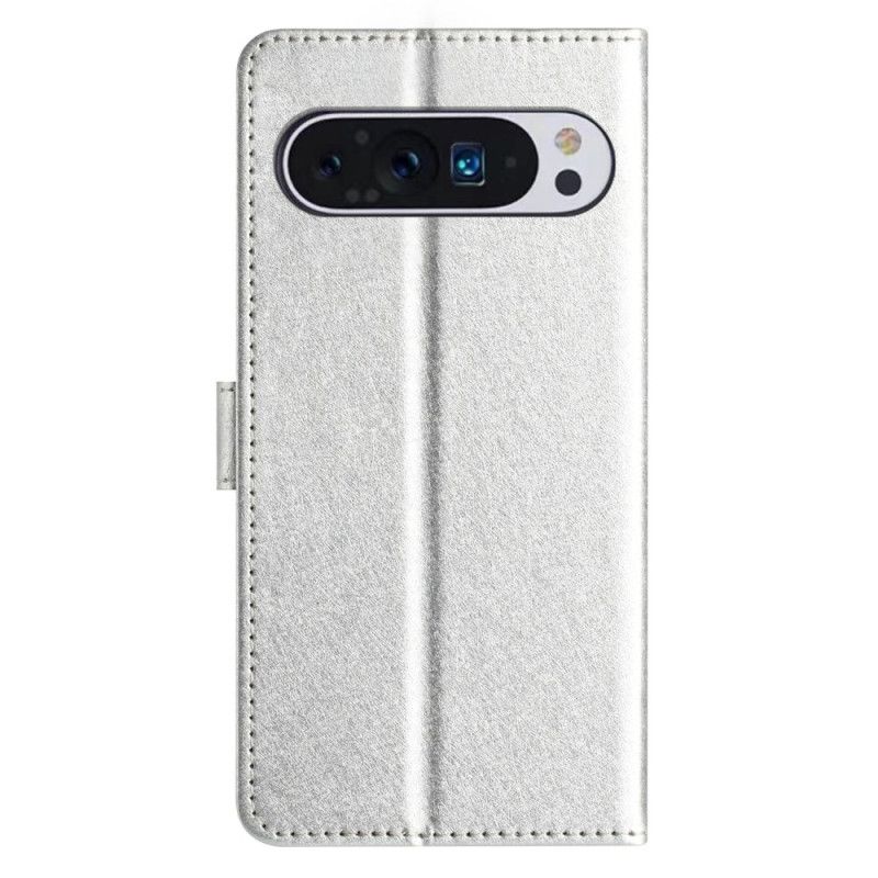Kožený Kryt Google Pixel 9 Pro Hedvábná Textura