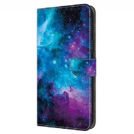 Kožený Kryt Google Pixel 9 Pro Hvězdná Obloha