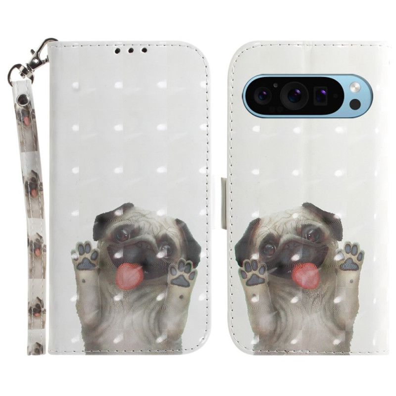 Kožený Kryt Na Google Pixel 9 Pro Mops S Popruhy