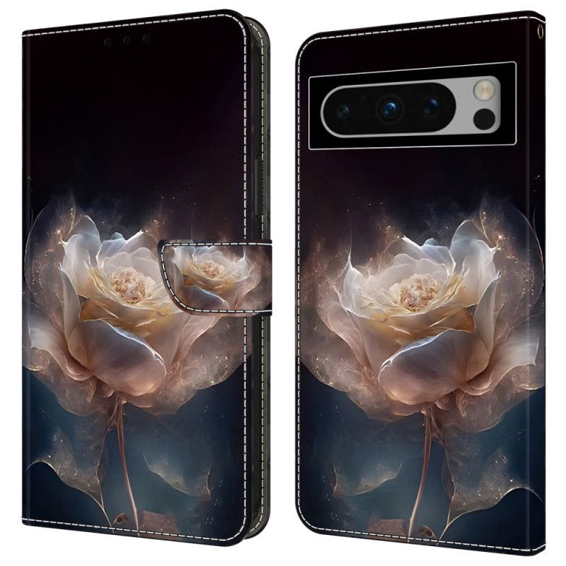 Kožený Kryt Na Google Pixel 9 Pro Pivoňka