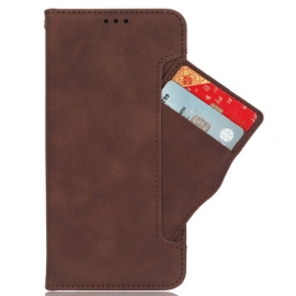 Kožený Kryt Na Google Pixel 9 Pro Se Sloty Pro Karty Multi-card