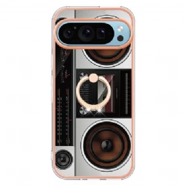 Kryt Google Pixel 9 Pro Kryty Na Mobil Rádiový Podpůrný Kroužek