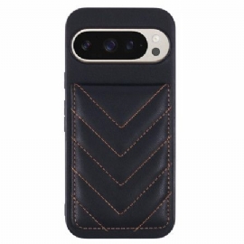 Kryt Google Pixel 9 Pro Ochrana A Podpora Rfid V Koženém Stylu