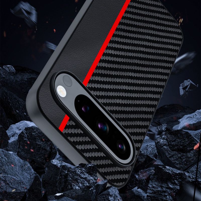 Kryt Google Pixel 9 Pro Textura Uhlíkových Vláken
