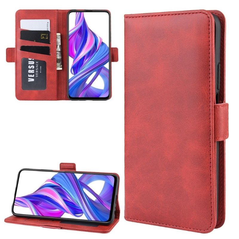 Flipové Pouzdro Na Honor 9X Pro Peněženkové Pouzdro Matný Kryt Z Umělé Kůže