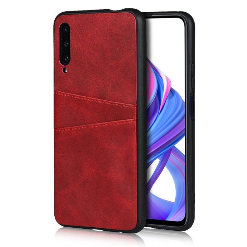 Kryty Na Mobil Na Honor 9X Pro Kožený Držák Karet S Efekty