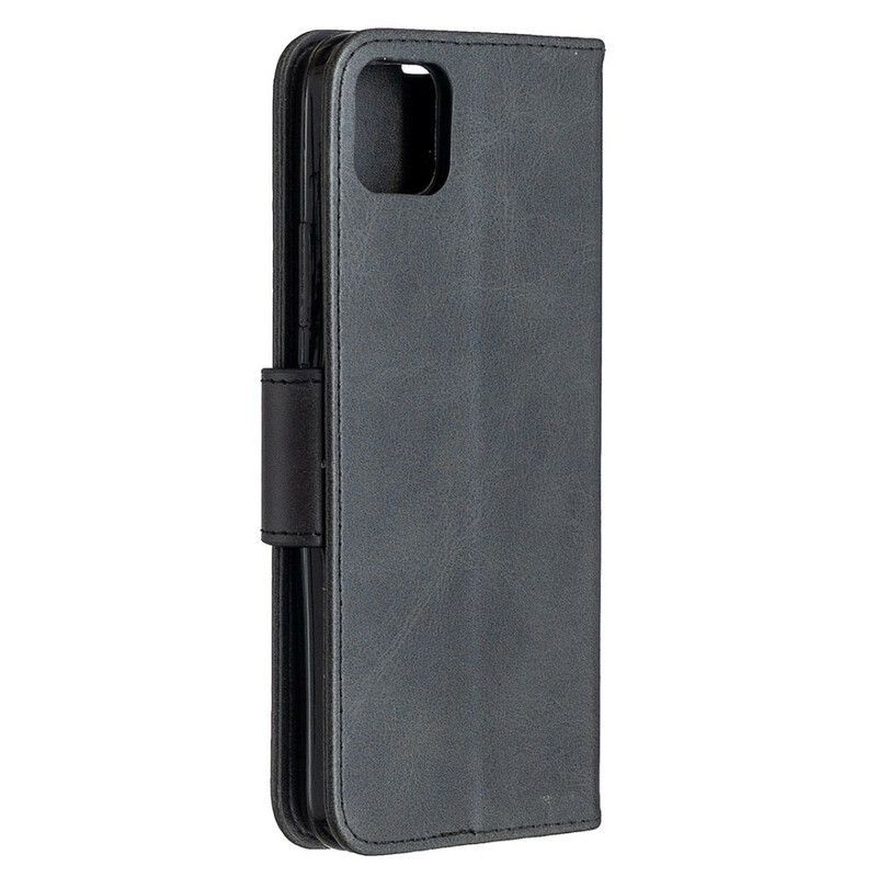 Flipové Pouzdro Na Realme C11 Kožené Pouzdro Hladká Šikmá Klapka