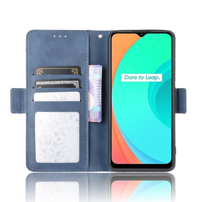 Flipové Pouzdro Na Realme C11 Multi-card Premier Class