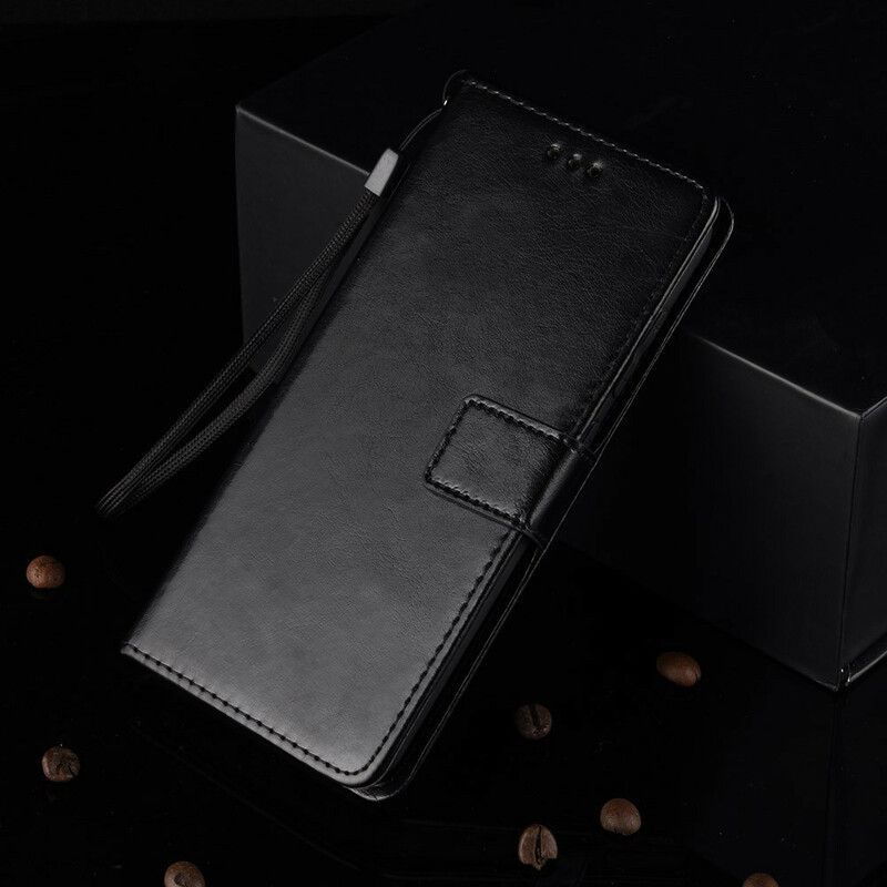 Flipové Pouzdro Na Realme C11 Okázalá Umělá Kůže
