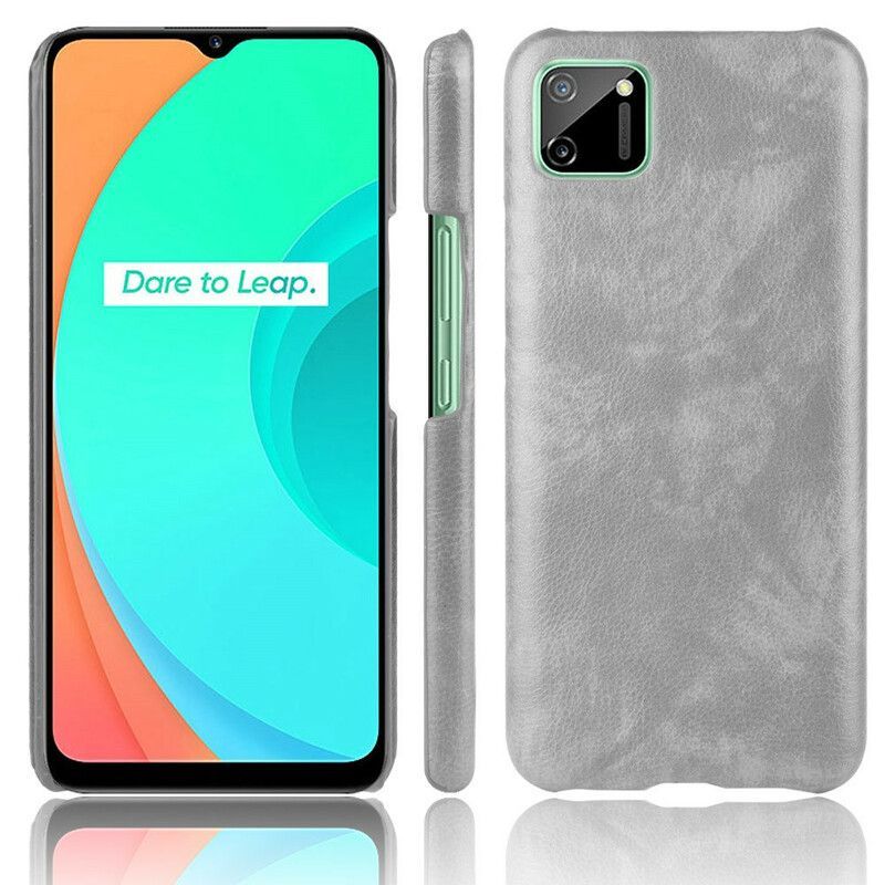 Kryt Na Realme C11 Litchi Performance Leather Effect