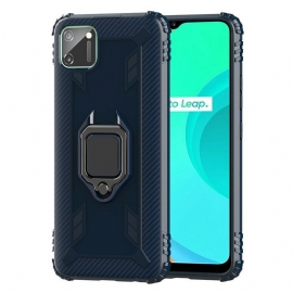 Kryty Na Mobil Na Realme C11 Kroužek A Uhlíkové Vlákno