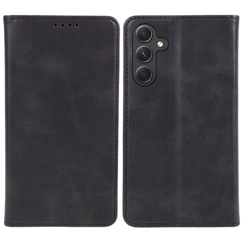 Kožené Pouzdro Samsung Galaxy M55 5g Kryty Na Mobil Textura Lýtka