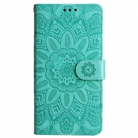 Peněženková Pouzdra Samsung Galaxy M55 5g Kryty Na Mobil Mandala Se Šňůrkou