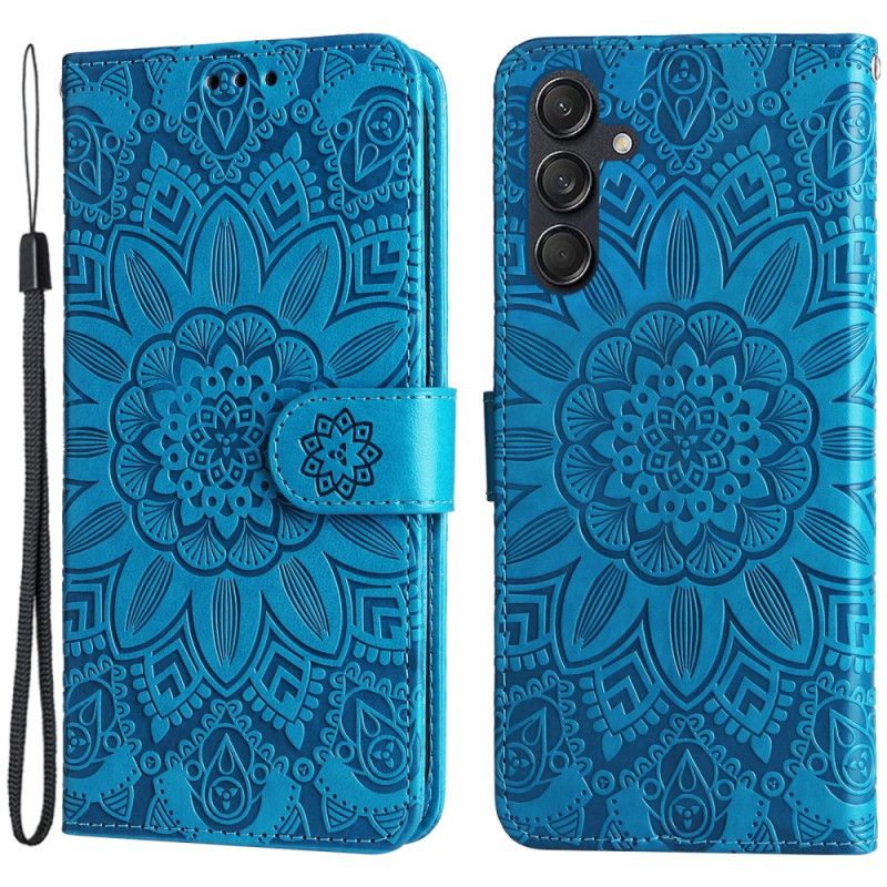 Peněženková Pouzdra Samsung Galaxy M55 5g Kryty Na Mobil Mandala Se Šňůrkou
