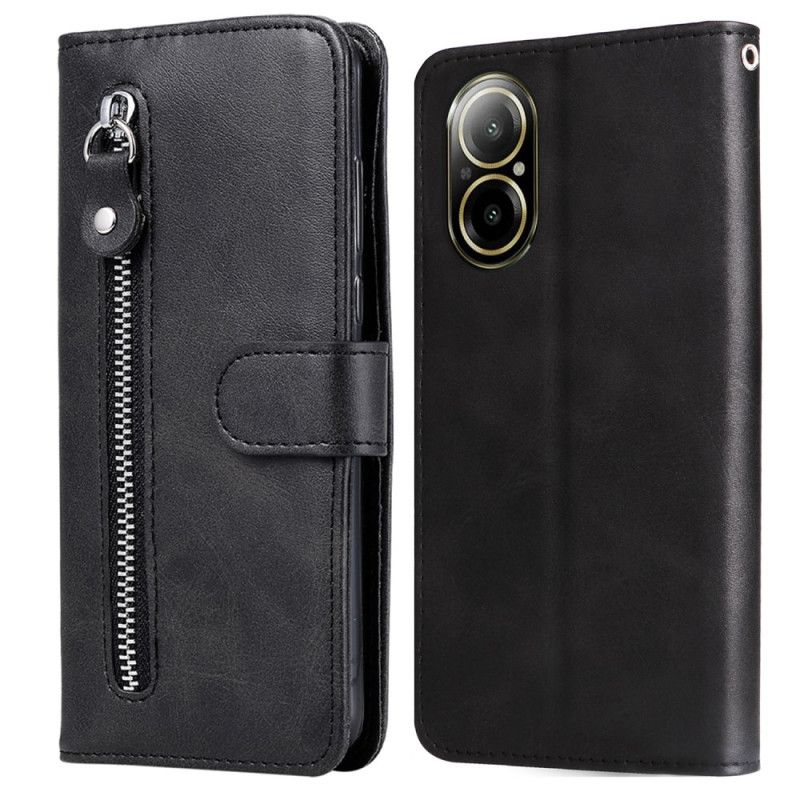 Kožený Kryt Realme C67 Přední Peněženka Na Mince