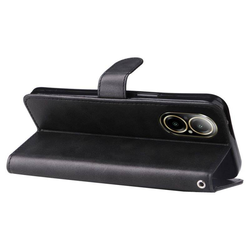 Kožený Kryt Realme C67 Přední Peněženka Na Mince