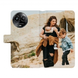 Kožený Kryt Realme C67 Retro