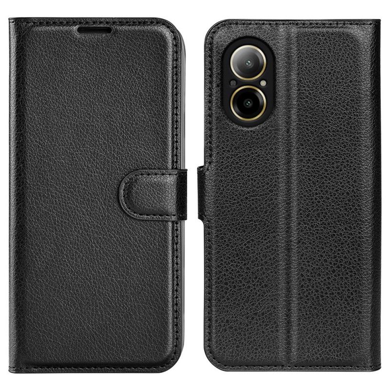 Kožený Kryt Realme C67 Umělá Kůže Lychee