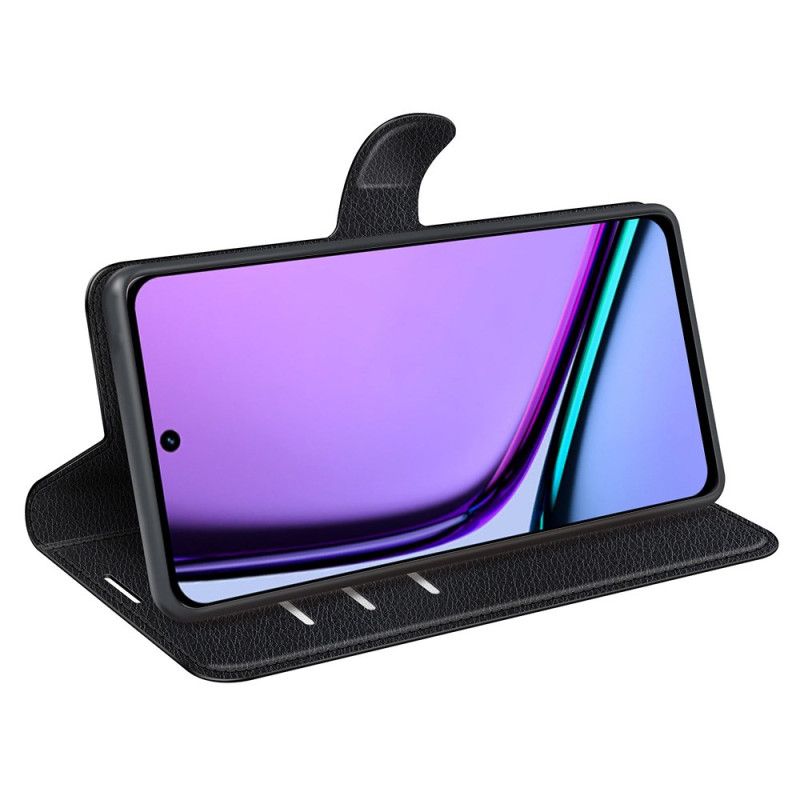 Kožený Kryt Realme C67 Umělá Kůže Lychee