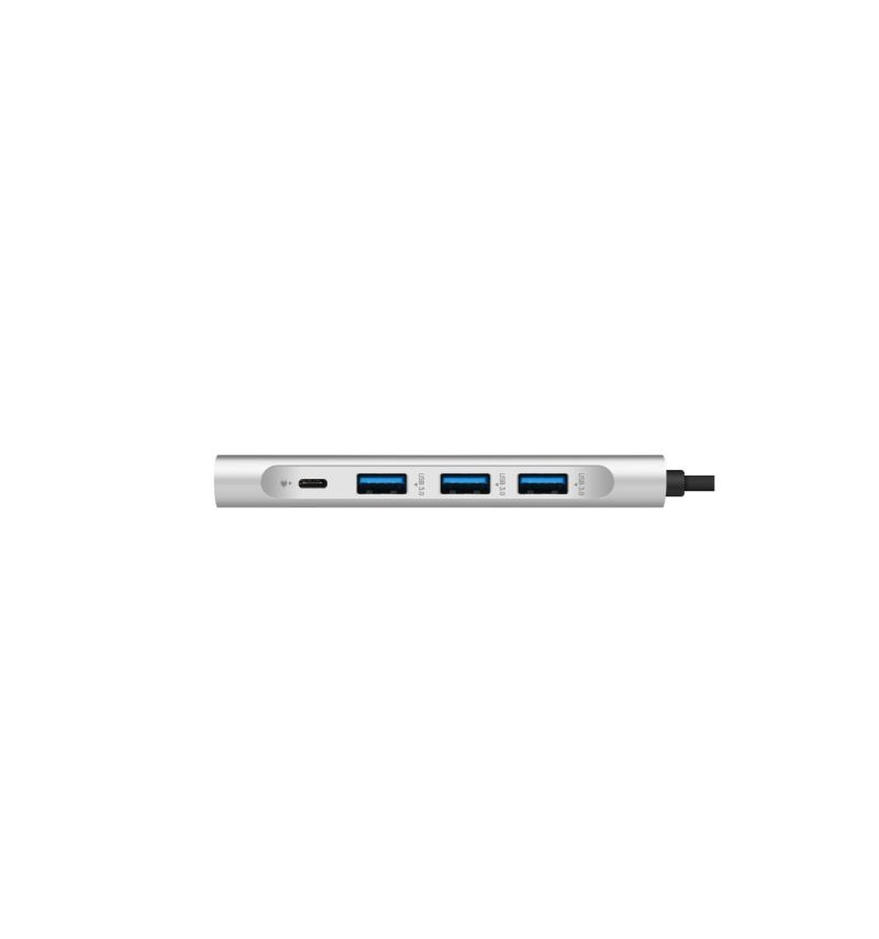 Adaptér Usb-C Na Hdmi / Usb Hub Pro Počítač – Šedá