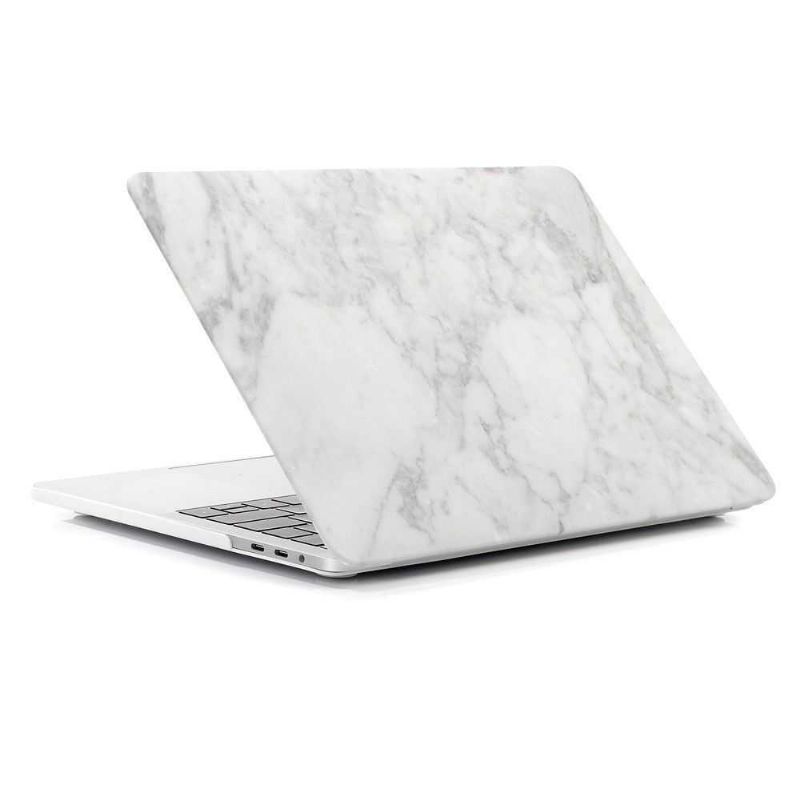 Pouzdro Na Macbook Pro 15 / Mramorová Dotyková Lišta – Šedá