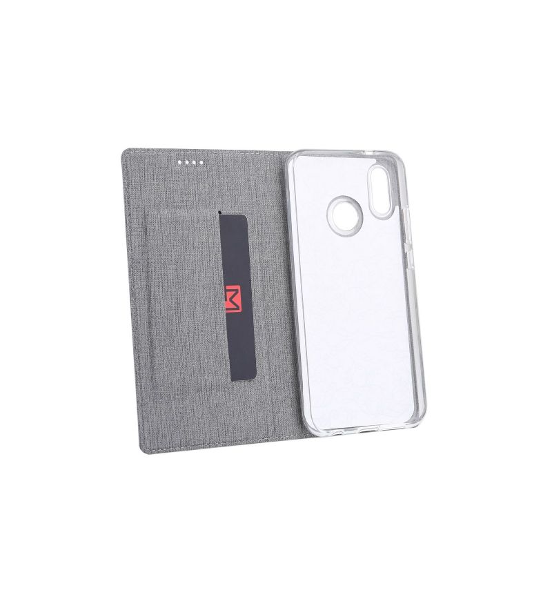 Kožené Pouzdro Na Xiaomi Mi Mix 3 Podpora Texturovaných Výztuh
