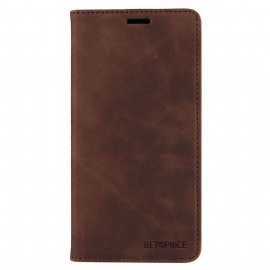 Kožené Pouzdro Realme C53 Kryty Na Mobil Rfid Blokovací Betopnice