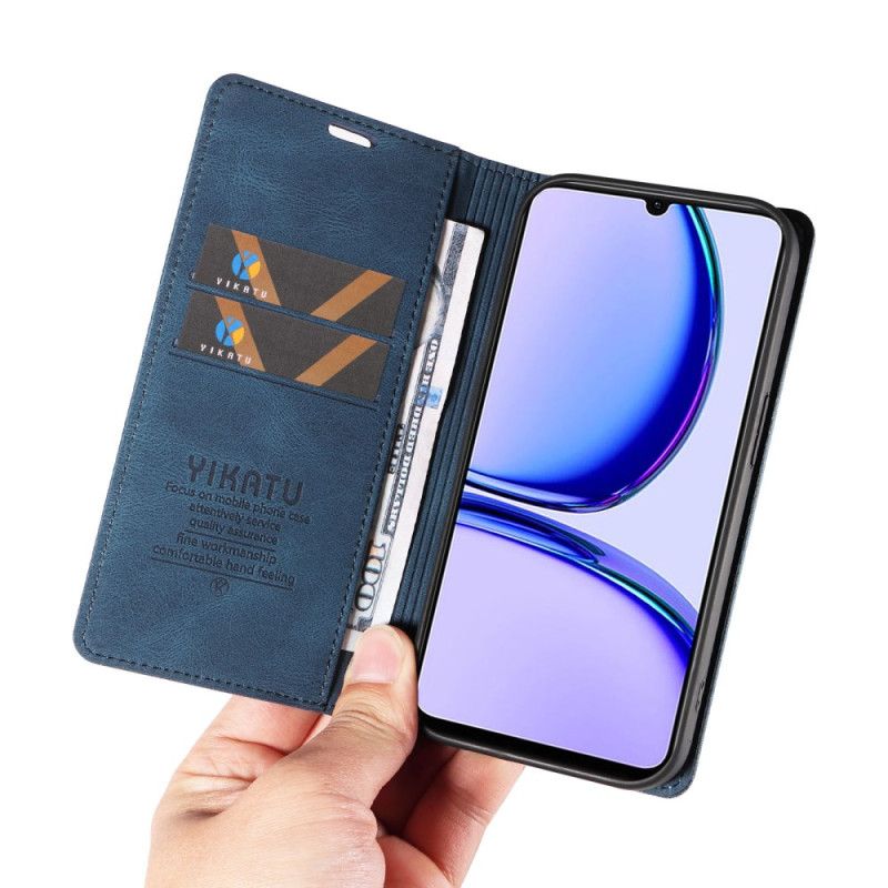 Kožené Pouzdro Realme C53 Kryty Na Mobil Yikatu