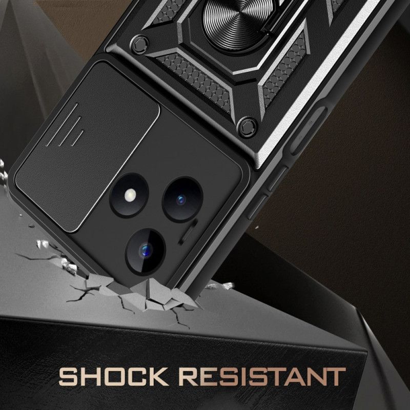 Kryt Realme C53 Držák Na Prsten A Ochrana Objektivu